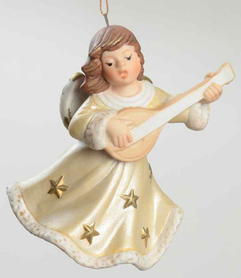 Angel Christmas Bell Angel With Lute - No Box by Goebel-1