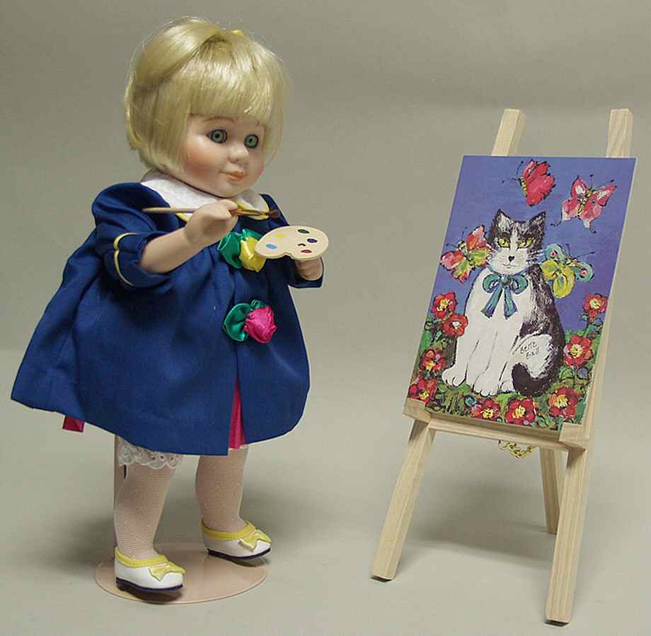 Goebel Dolls Little Artist - No Box by Goebel-1
