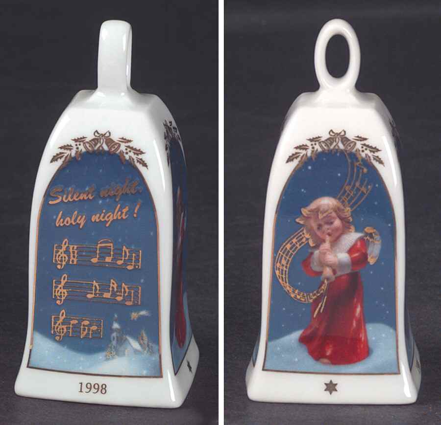 Goebel Christmas Ornament 1998 Annual Bell Ornament - Boxed by Goebel-1