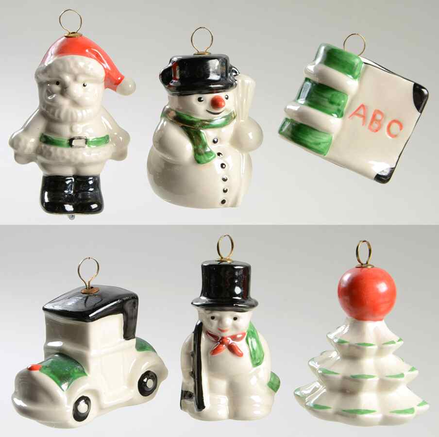 Goebel Christmas Ornament Set Of 6 Mini Ornaments, Vol3 - No Box by Goebel-1