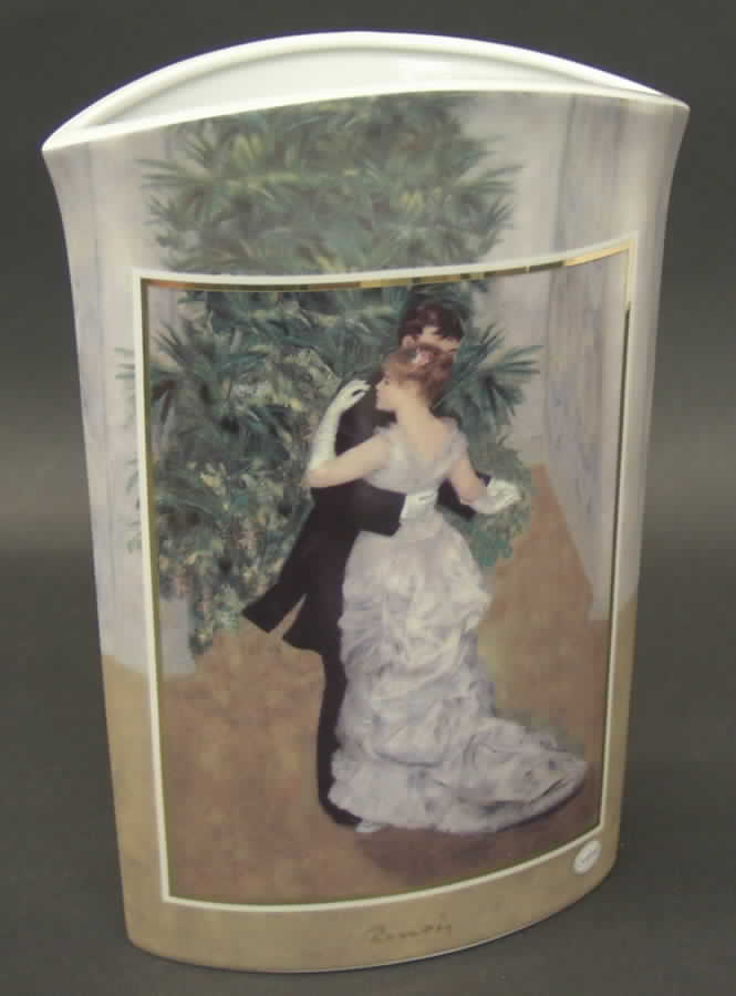 Artis Orbis-Renoir Dance In The City-Vase - With Box by Goebel-1