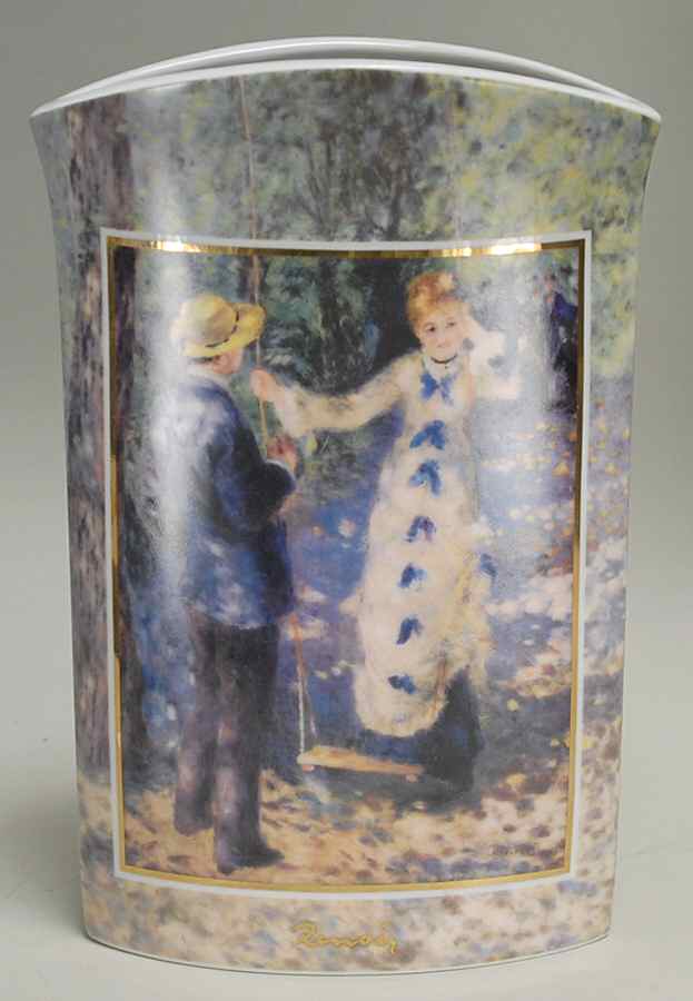 Artis Orbis-Renoir The Swing-Vase - Boxed by Goebel-1