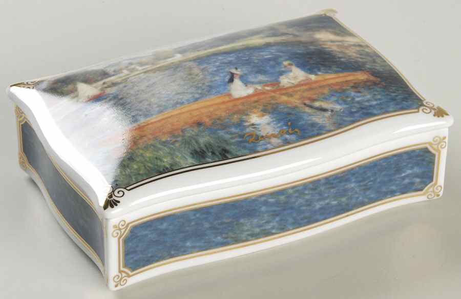Artis Orbis-Renoir Seine At Asnieres Box-Large - Boxed by Goebel-1