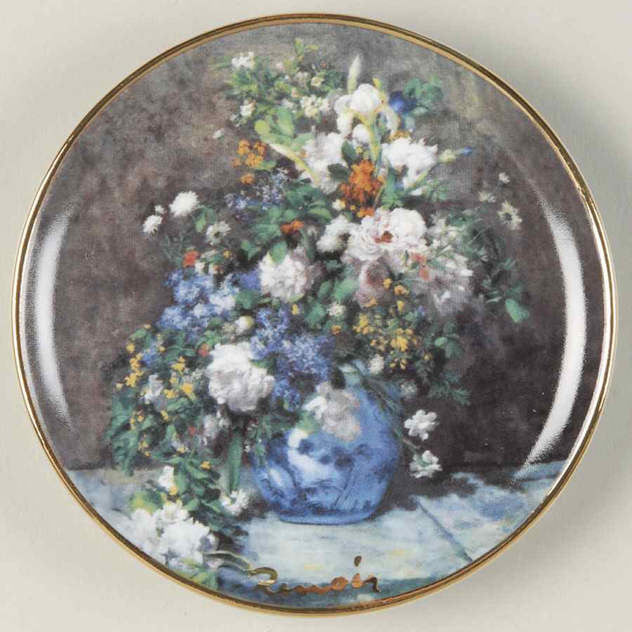 Artis Orbis-Renoir Flowers Of Spring Mini Plate - Boxed by Goebel-1