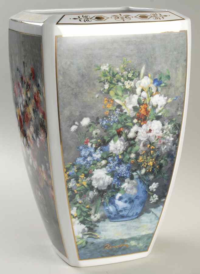 Artis Orbis-Renoir Flowers Vase - No Box by Goebel-1