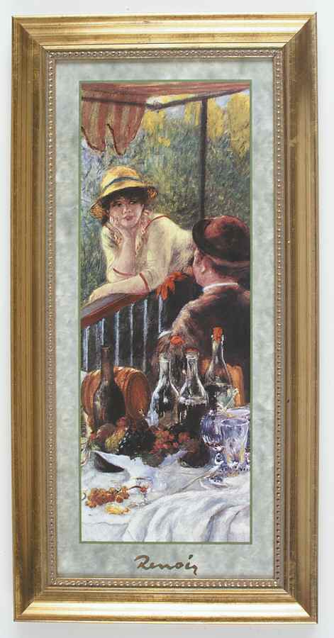 Artis Orbis-Renoir Breakfast W/ Boatmen-Picture - No Box by Goebel-1
