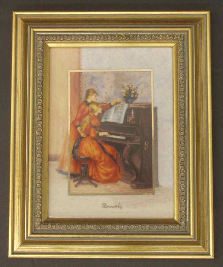 Artis Orbis-Renoir Girls At The Piano Picture - No Box by Goebel-1