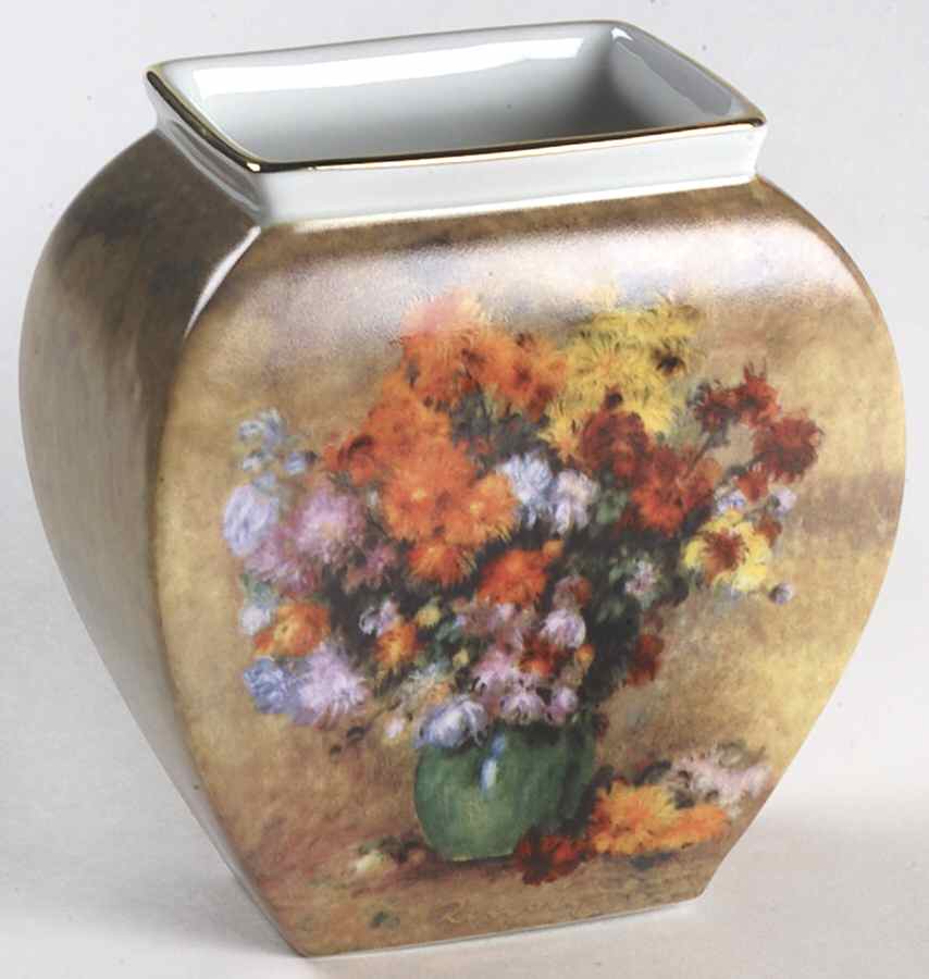 Artis Orbis-Renoir Chrysanthemums-Vase - Boxed by Goebel-1