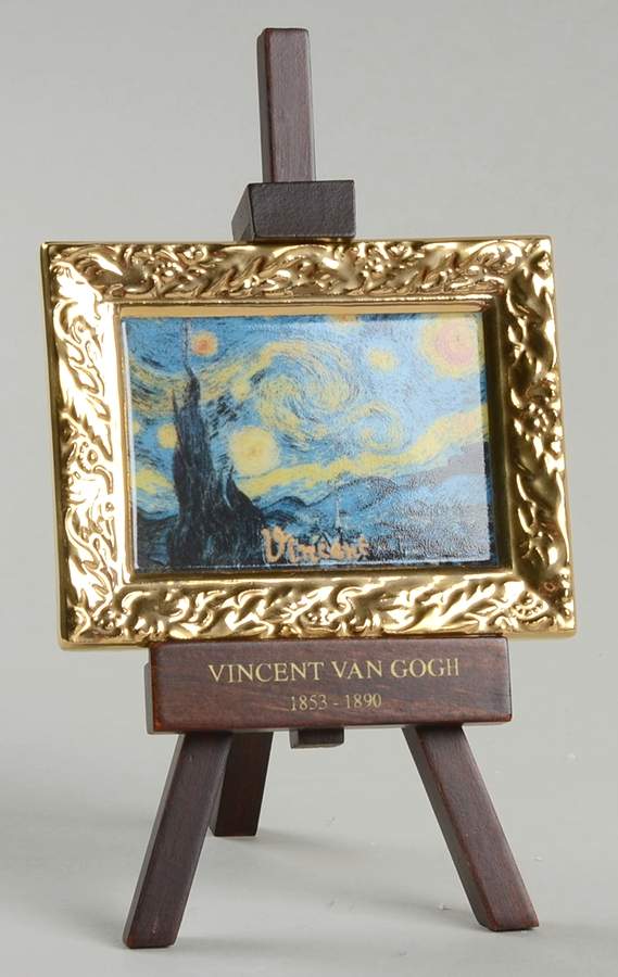 Artis Orbis-Van Gogh Starry Night Miniature Picture - Boxed by Goebel-1