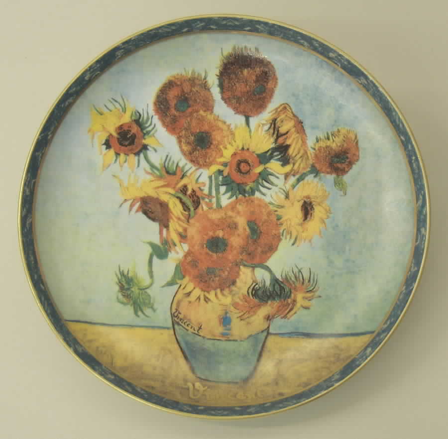 Artis Orbis-Van Gogh Sunflowers-Plate - Boxed by Goebel-1
