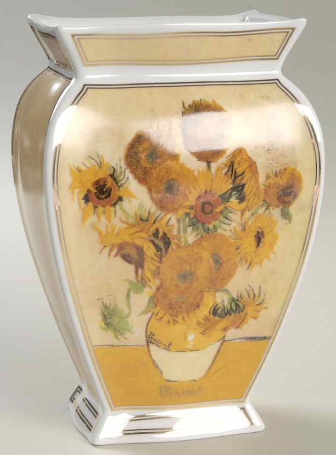 Artis Orbis-Van Gogh Sunflowers Vase - No Box by Goebel-1