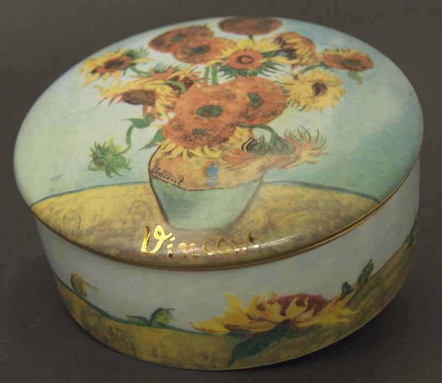 Artis Orbis-Van Gogh Sunflowers-Box-Large - Boxed by Goebel-1