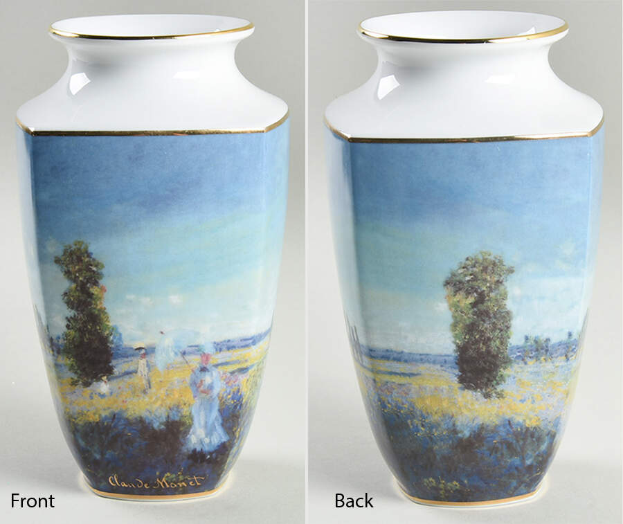 Artis Orbis-Monet Promenade-Large Vase - With Box 53 by Goebel-1