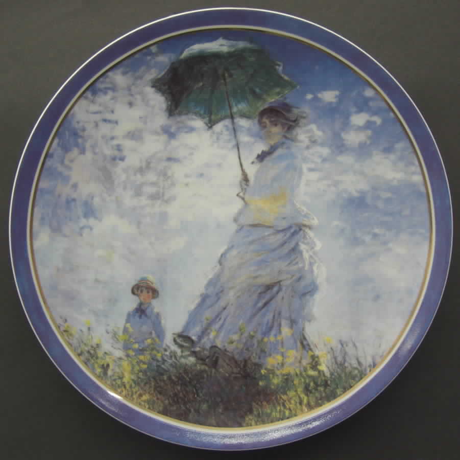 Artis Orbis-Monet Madame Monet-Plate - Boxed by Goebel-1