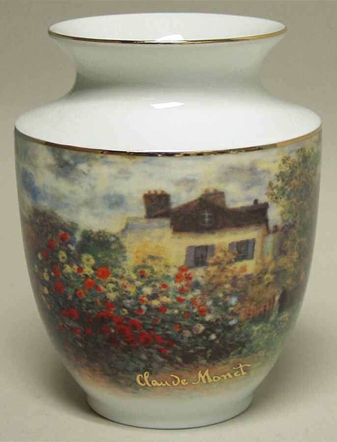 Artis Orbis-Monet Artists House Vase - Boxed by Goebel-1