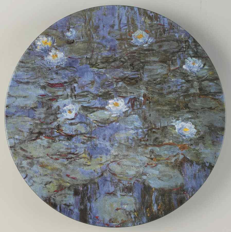 Artis Orbis-Monet Water Lillies Iii-Plate - Boxed by Goebel-1