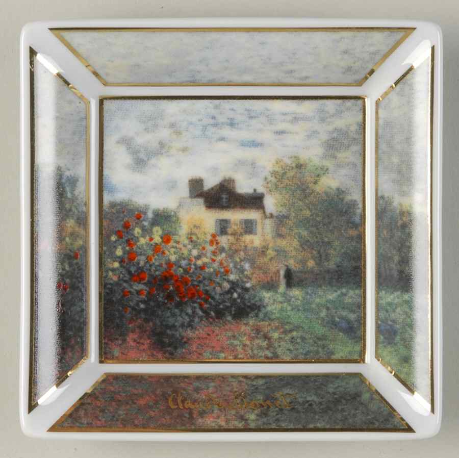 Artis Orbis-Monet Artist's House Mini Tray - Boxed by Goebel-1