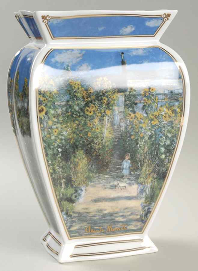 Artis Orbis-Monet Artist's Garden Vase - Boxed by Goebel-1