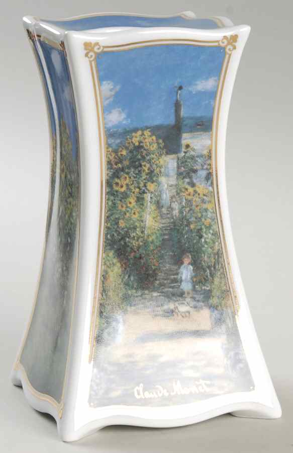 Artis Orbis-Monet Artist's Garden Candleholder - Boxed by Goebel-1