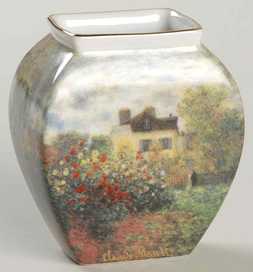 Artis Orbis-Monet Artist's House Mini Vase - Boxed by Goebel-1