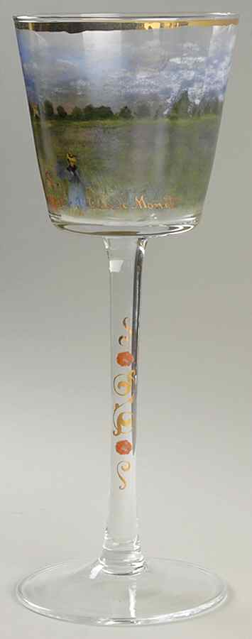Artis Orbis-Monet Poppies At Argenteuil Glass Candleholder - Boxed by Goebel-1