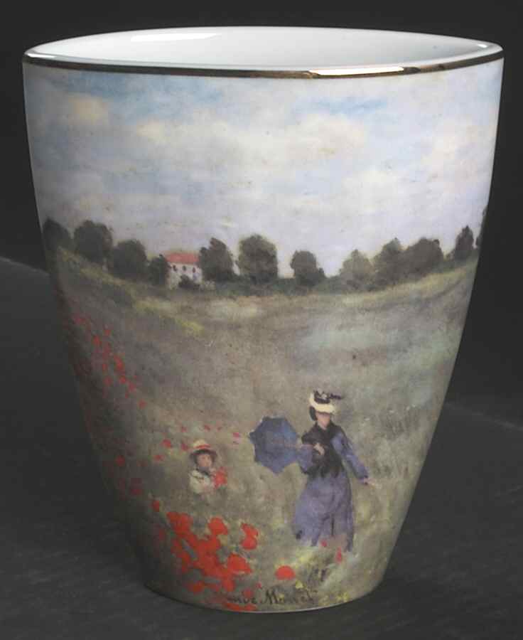Artis Orbis-Monet Field Of Poppies-Vase - No Box by Goebel-1