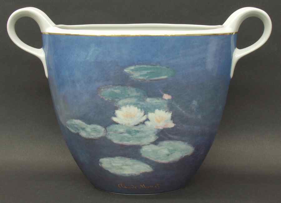 Artis Orbis-Monet Evening Flowers-Vase - Boxed by Goebel-1