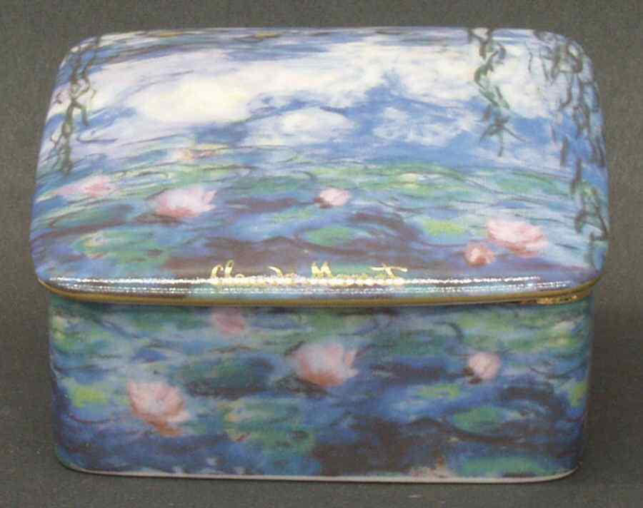 Artis Orbis-Monet Evening Flowers-Box-Medium - Boxed by Goebel-1