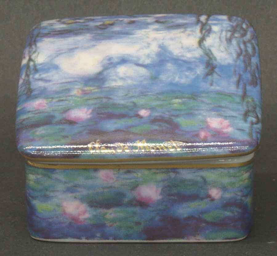 Artis Orbis-Monet Evening Flowers-Box-Small - Boxed by Goebel-1