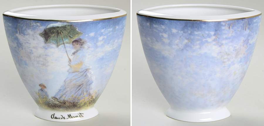 Artis Orbis-Monet Madame Monet-Small Vase - Boxed by Goebel-1