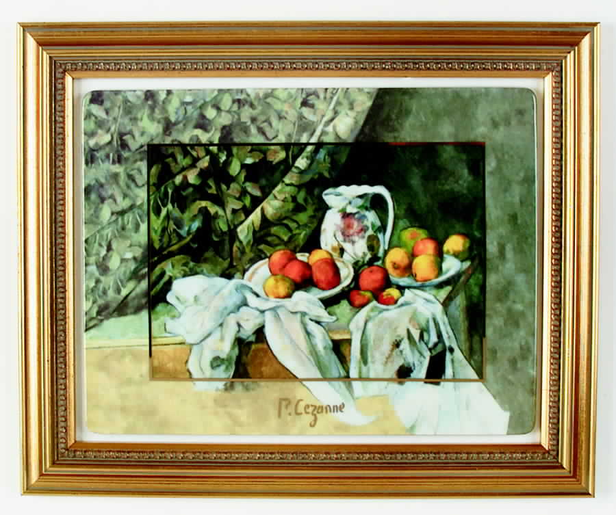 Artis Orbis-Cezanne Still Life W/Floral Pitcher-Lg Picture - No Box by Goebel-1
