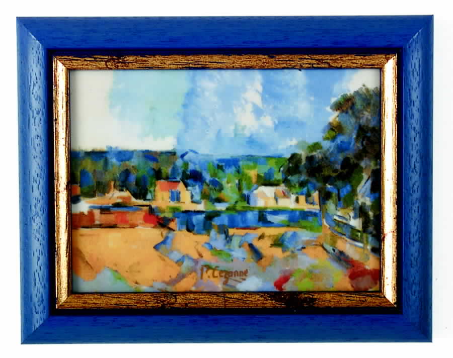 Artis Orbis-Cezanne Landscape-River Passage-Small Picture - Boxed by Goebel-1