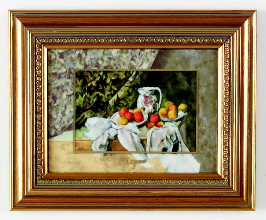 Artis Orbis-Cezanne Still Life W/Floral Pitcher-Sm Picture - No Box by Goebel-1