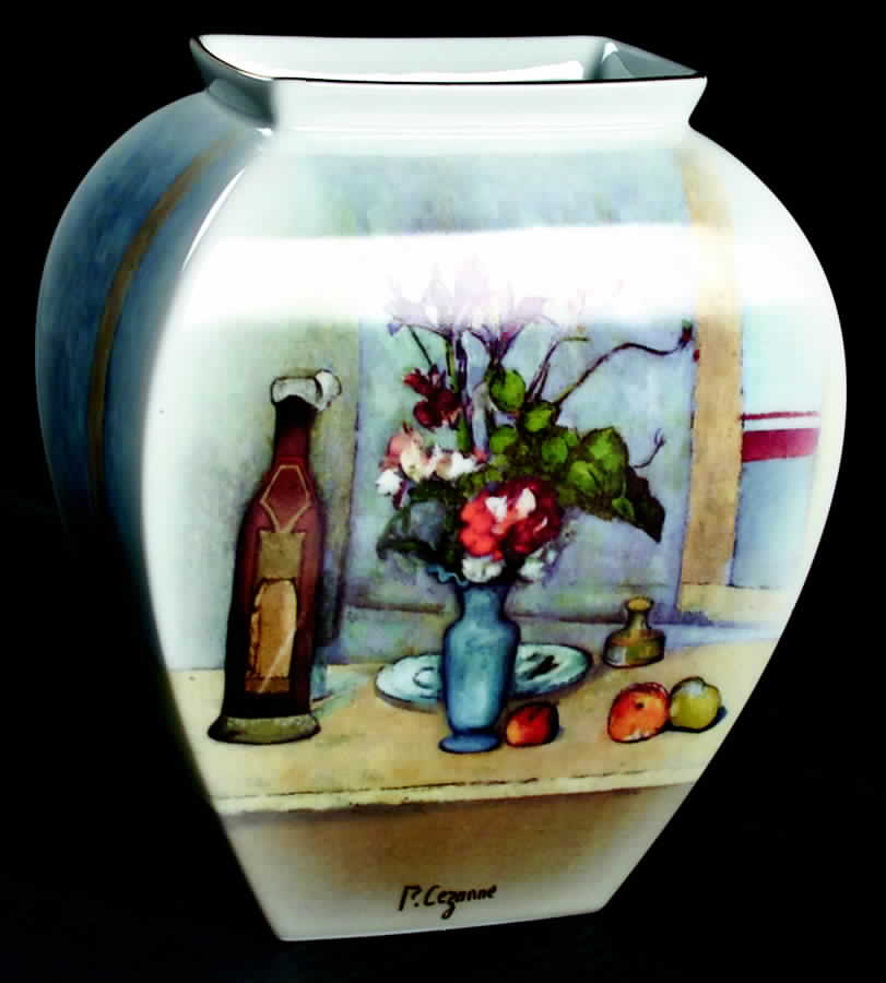 Artis Orbis-Cezanne The Blue Vase-Medium Vase - Boxed by Goebel-1