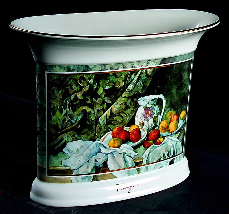 Artis Orbis-Cezanne Still Life W/Floral Pitcher-Lg Bowl - Boxed by Goebel-1