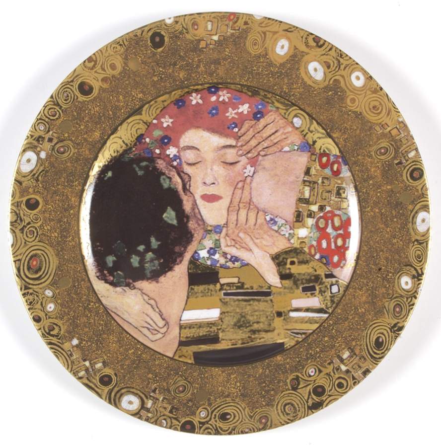 Artis Orbis-Klimt The Kiss Plate - No Box by Goebel-1