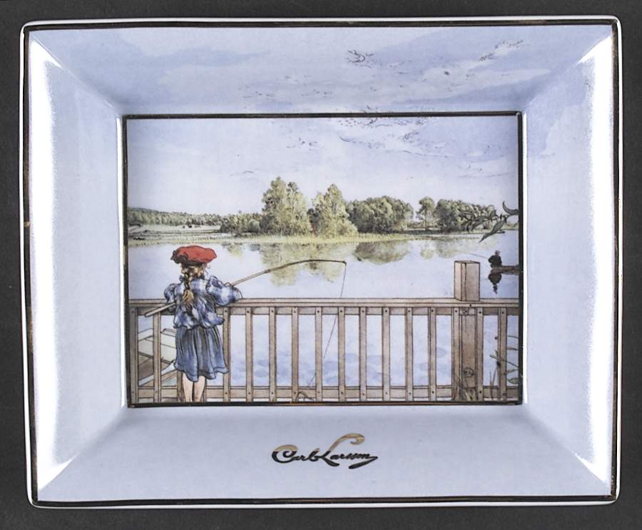 Artis Orbis-Larsson Lisbeth Fishing-Bowl - Boxed by Goebel-1