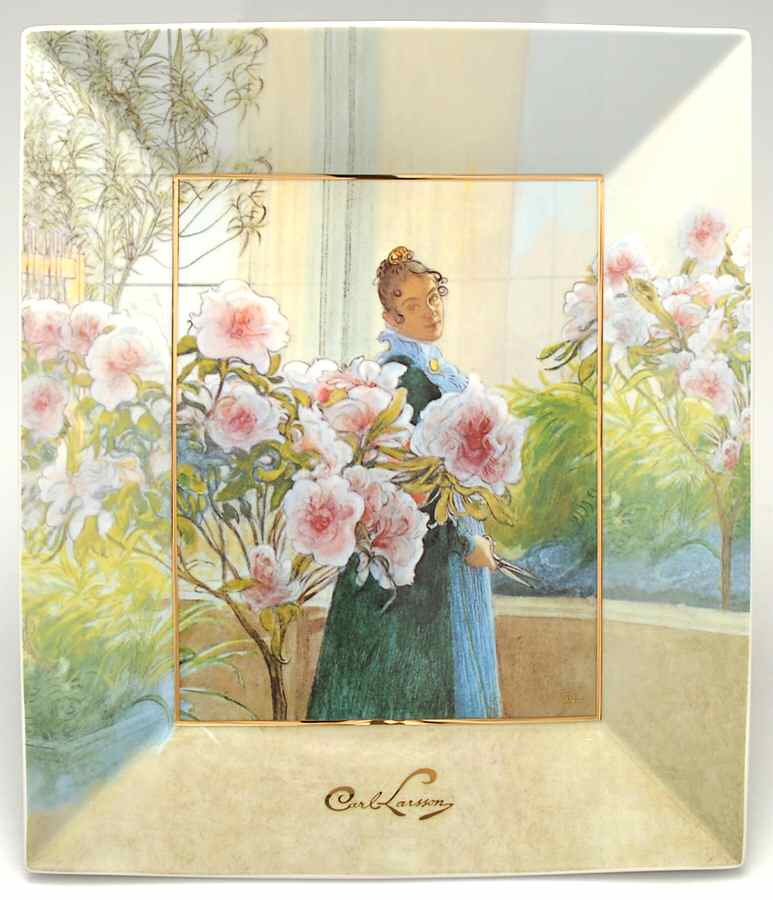 Artis Orbis-Larsson Karin With Azaleas-Bowl - No Box by Goebel-1