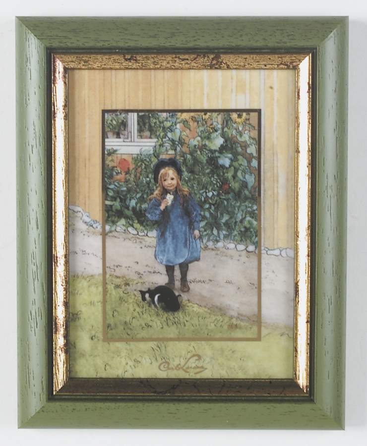 Artis Orbis-Larsson Brita With Cat-Picture Small - No Box by Goebel-1