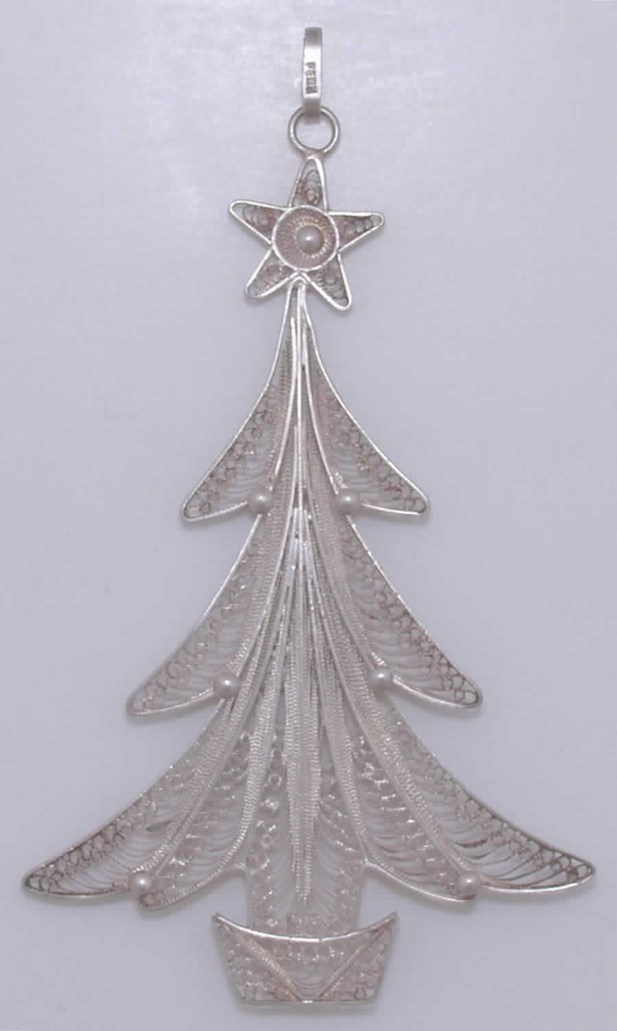 Filigree Collection Christmas Tree - Boxed by Gorham Silver-1