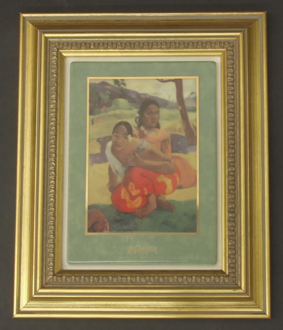 Artis Orbis-Gauguin Two Tahitians-Picture - No Box by Goebel-1