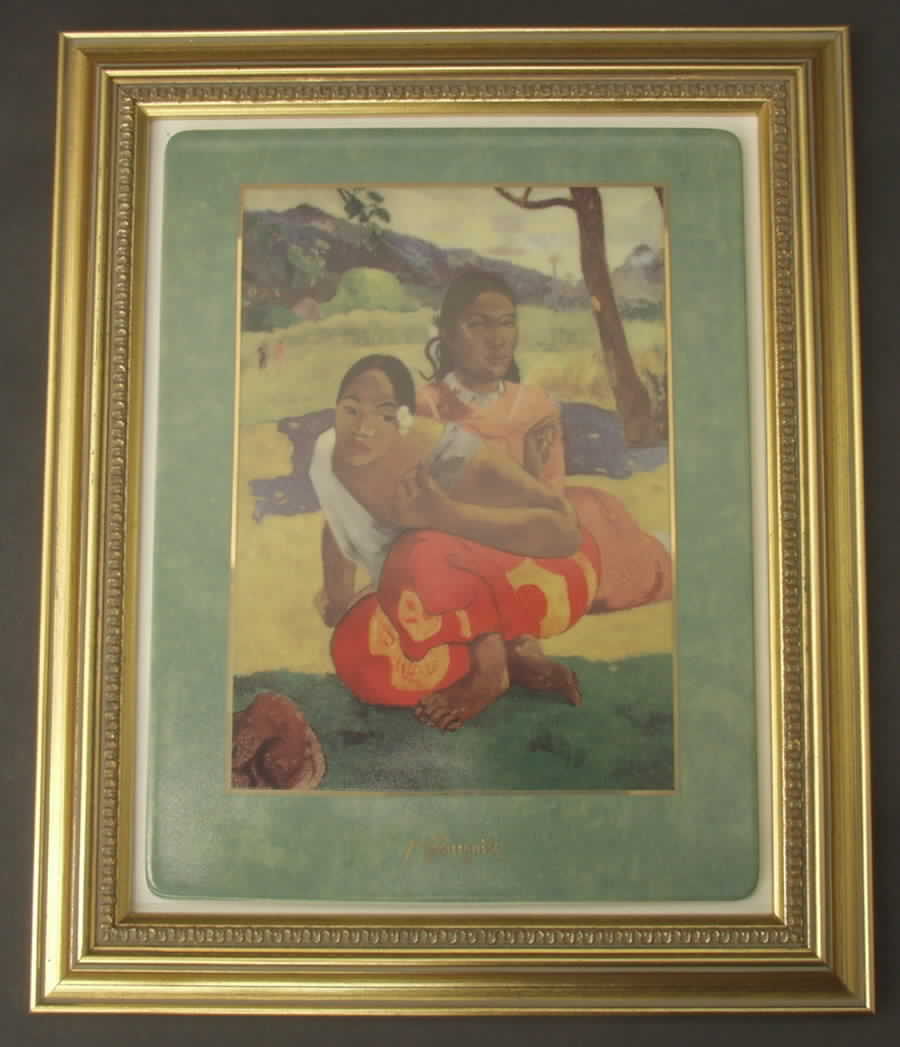 Artis Orbis-Gauguin Two Tahitians-Picutre - No Box by Goebel-1