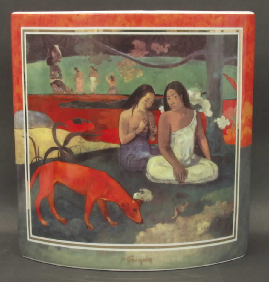 Artis Orbis-Gauguin Pleasure-Vase - Boxed by Goebel-1