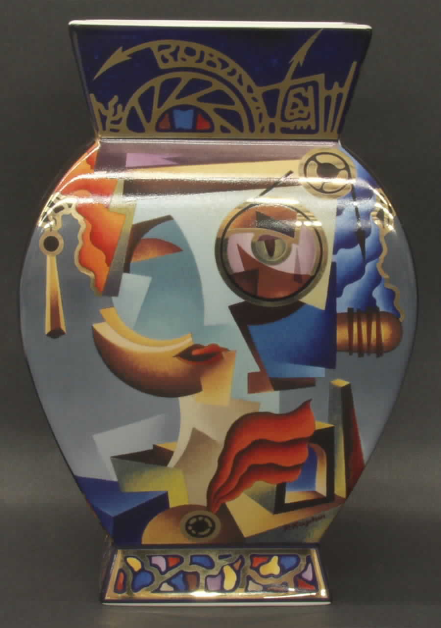 Artis Orbis-Kaplun Uta-Vase - Boxed by Goebel-1