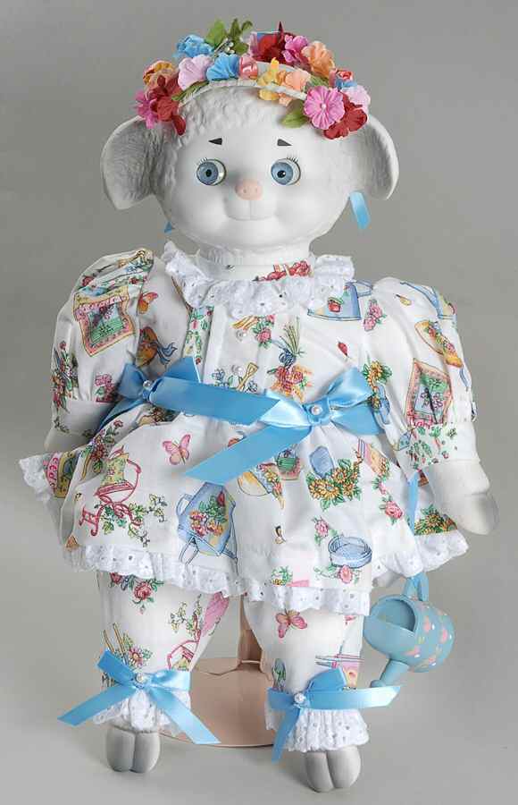Dolly Dingle Dolls Baa Baa Bumps-Musical - No Box by Goebel-1