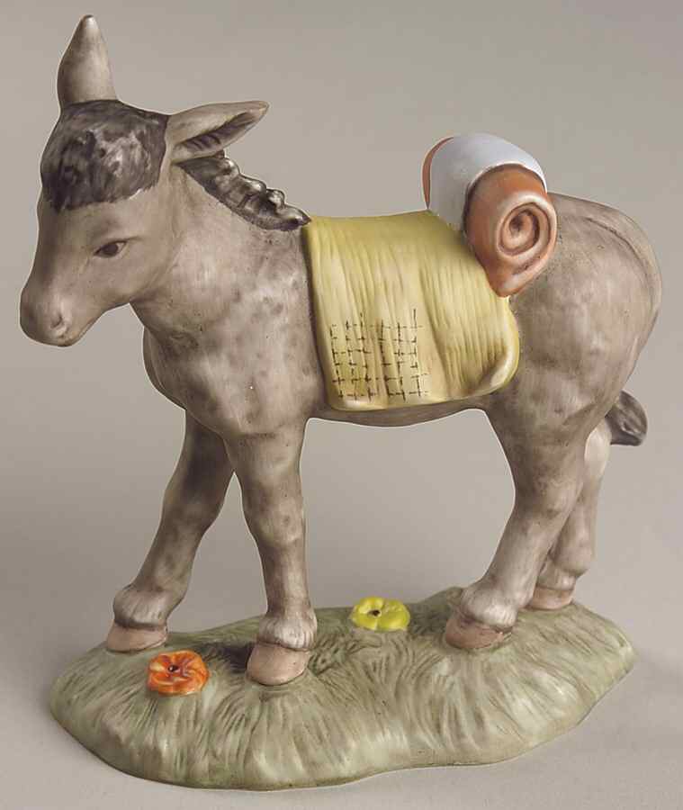 Berta Hummel Nativity Donkey - No Box by Goebel-1