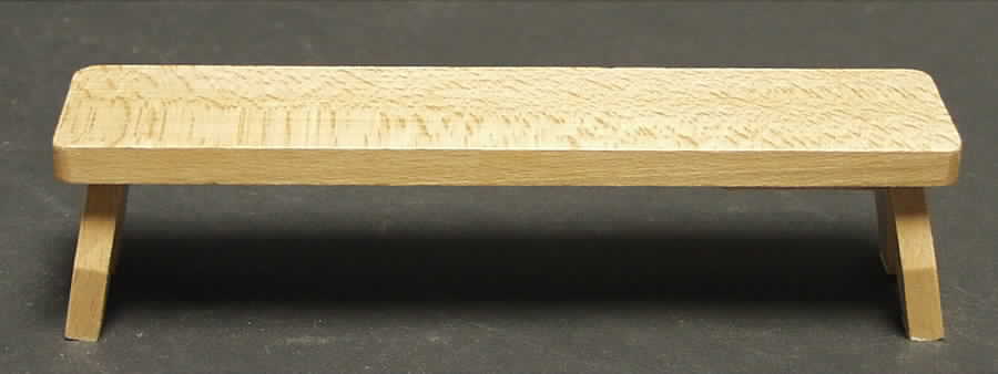 Hummel Figurine Accessories Natural Wood Beer Bench - No Box by Goebel-1