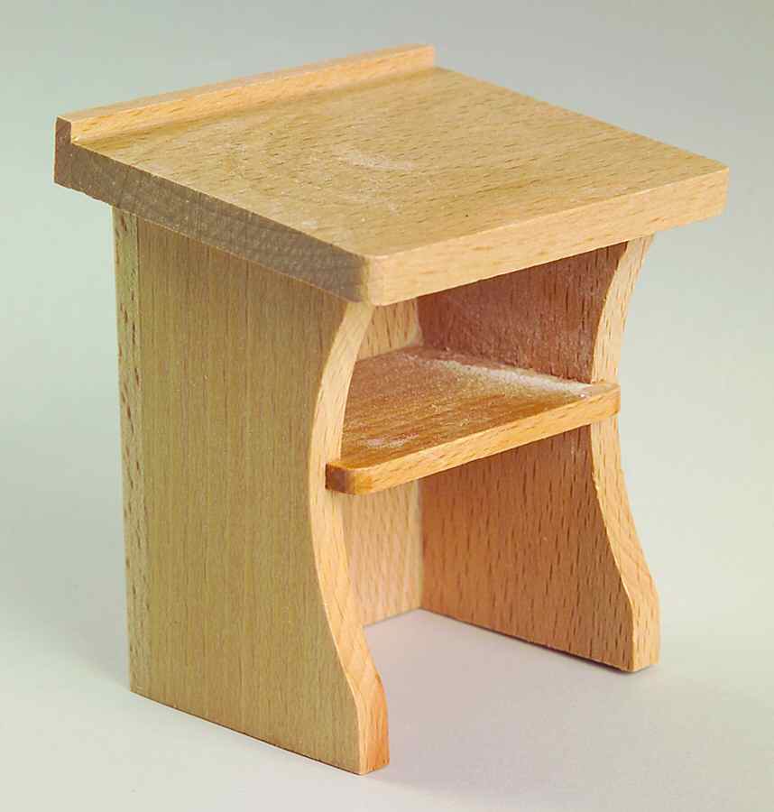 Hummel Figurine Accessories Natural Wood Desk - No Box by Goebel-1