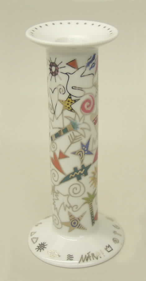 Artis Orbis - Maria Feel The Energy-Candleholder White - Boxed by Goebel-1