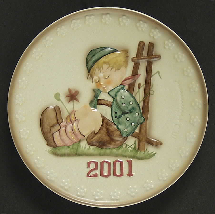 Hummel Annual Plate-Series 2 Afternoon Nap - Boxed by Goebel-1